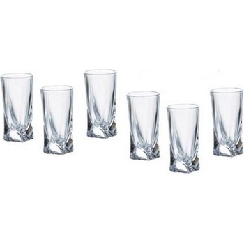 Bohemia Pohár štamprlík sklo sada 6 x 50 ml