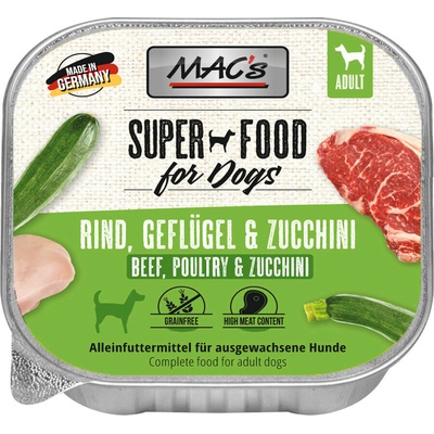 Mac's Dog Hovězí drůbež a cuketa 150 g