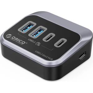 ORICO Technologies Co. , Ltd ORICO M32A2C-G2 USB-C хъб с 4 порта, 2A+2C, 10 Gbps (ORICO-M32A2C-G2)