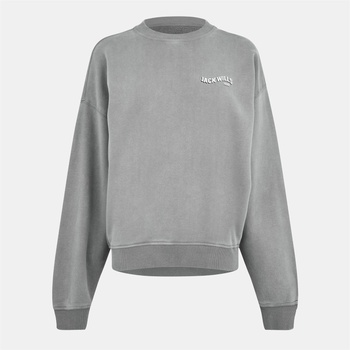 Jack Wills Блуза Jack Wills Women's JW Washed Crew Sweatshirt - Grey Washed