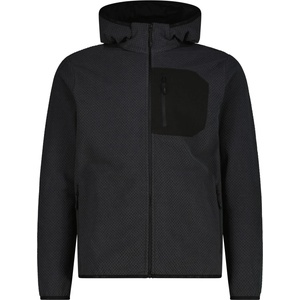 CMP Мъжко поларено яке CMP Jacket Fix Hood 36H1307 Fleece jacket - Antracite - размер 48 (EU) (005-7326-0112)