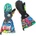 WeeDo Детски ръкавици WeeDo Kid's Cosmo Sprayprint Handschuhe Gloves - Print / Black - размер XL (202-7937-0115)