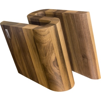 Artelegno Поставка за ножове Grand Prix S от орехово дърво магнитна (AL-84/WL)