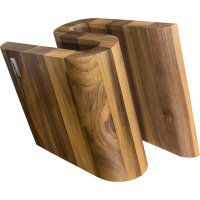 Artelegno Поставка за ножове Grand Prix S от орехово дърво магнитна (AL-84/WL)