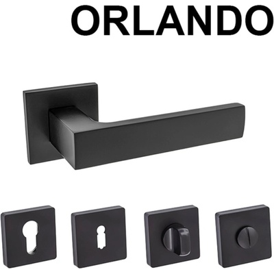 Alubrass Orlando QR BB Kľučka/Kľučka čierna