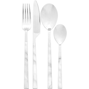 Premier Housewares Прибори за хранене 16 бр. от неръждаема стомана в сребристо Avie - Premier Housewares (0922597)