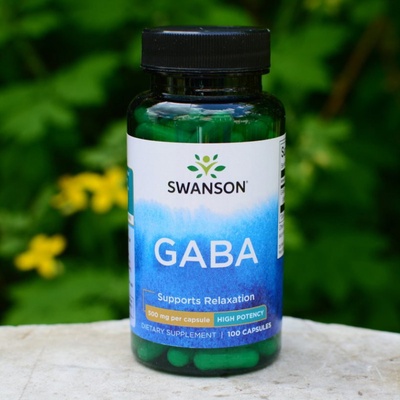 Swanson GABA 500 mg 100 kapsúl