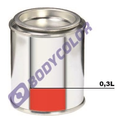 BODY Autolak v plechovke BASECOAT (BC) - METALÍZA 0,3L HB_3005