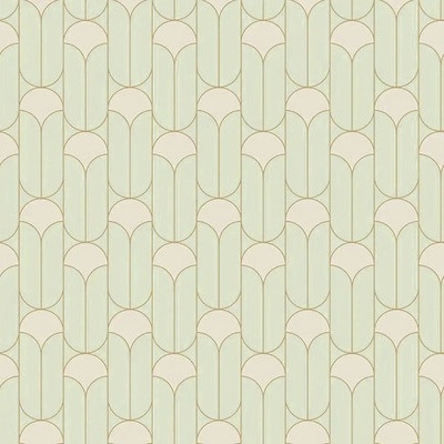 Green&Co Vliesová tapeta Paris zelená, rozmery 0,53x10,05 m