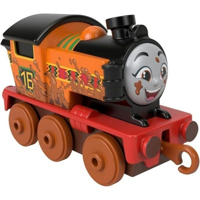 Mattel Fisher-Price Tomáš a přátelé TAHACÍ KOVOVÁ MAŠINKA Nia – Zboží Dáma