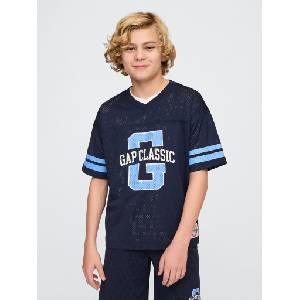 GAP Детска спортна oversize тениска GapFit GAP GAP | Sin | Момчешки | 104/110