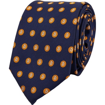 Bubibubi kravata bitcoin tmavomodrá