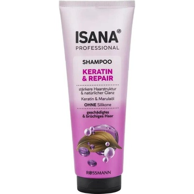 ISANA Professional Šampon Keratin & Repair 250 ml
