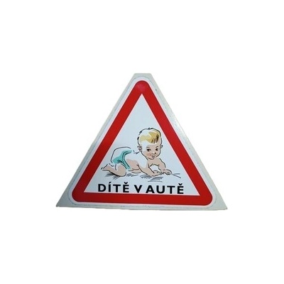 OSTATNÍ Samolepka dítě v autě 30042 DRUH 1