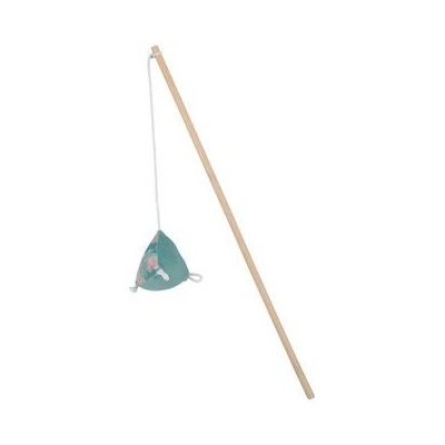 Zolux Ethicat Leaf škádlítko pyramida 7 x 4,5 x 40 cm