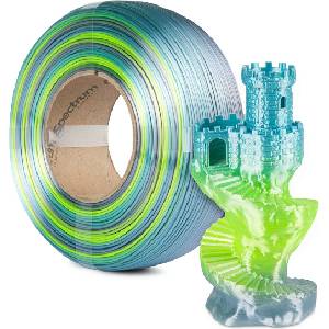 Spectrum ReFill PLA Silk Rainbow Frost Gloss - 1, 75 mm / 1000 g (81287)