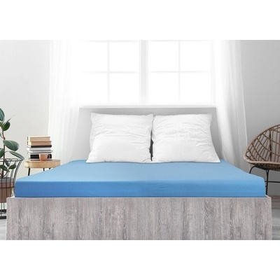 4Home jersey prostěradlo Ideál nebesky modré 70x140
