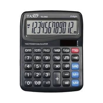 TITANUM Calculator Taxo 12- position TG-2562 black