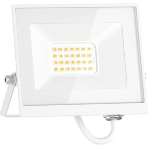 Mexen Luxpro+ LED прожектор, 20W, Студен - 6500K, 2200 lm, бял - L231-020-65-20 (L231-020-65-20)