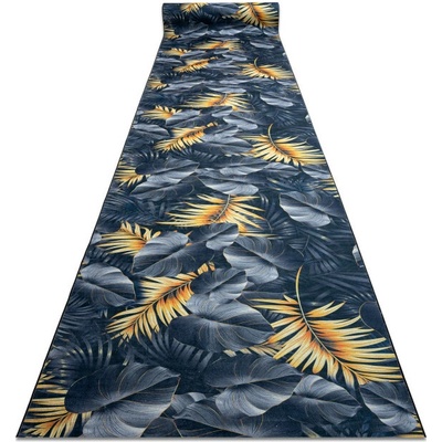 Najkoberce Lotus PAPRADE 45270 sivý / zlatý metráž 60 cm