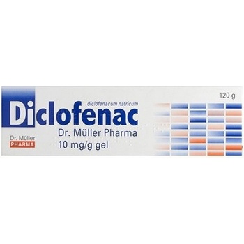 DICLOFENAC DR. MÜLLER PHARMA DRM 10MG/G GEL 1X120G I