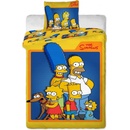 Jerry Fabrics obliečky Simpsons Family bavlna 140x200 70x90