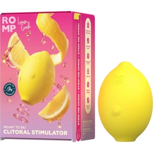 ROMP Lemon Crush - въздушно-вълнов вибростимулатор за клитор (жълт) - desirel