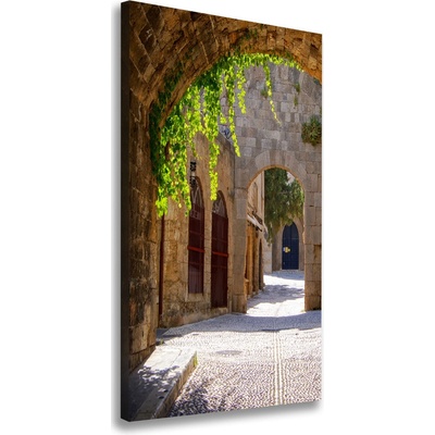 Vertikálny foto obraz na plátne Pekné uličky 50x100 cm