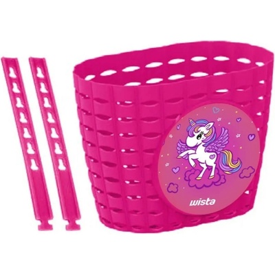 WISTA Košík na kolo dětský, růžový – Hledejceny.cz