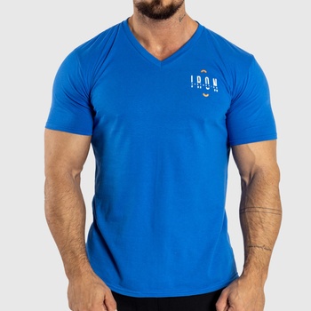 Iron Aesthetics Pánske tričko Simple modré