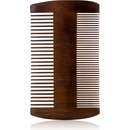 Hrebene a kefy na fúzy Angry Beards drevený hrebeň na bradu