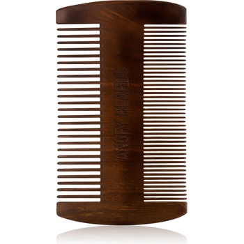 Angry Beards drevený hrebeň na bradu