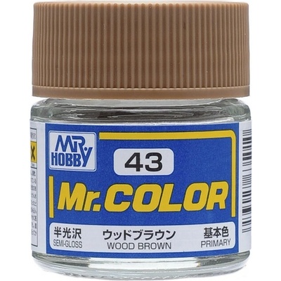 Gunze Sangyo Mr. Hobby Mr Hobby Gunze Mr. Color Wood Brown 10ml
