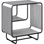 vidaXL Бюфет Сив Сонома 60 x 37.5 x 64.5 см Инженерна дървесина (8007921)