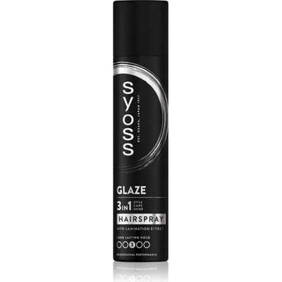 Syoss Intense Glaze Hairspray lak na vlasy so strednou fixáciou pre lesk 300 ml