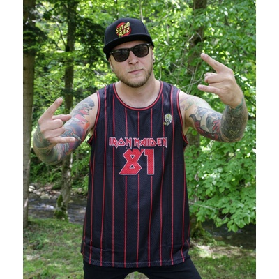 Amplified Iron Maiden Čierna