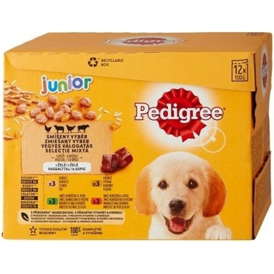 Pedigree Junior kuřecí 12 x 100 g