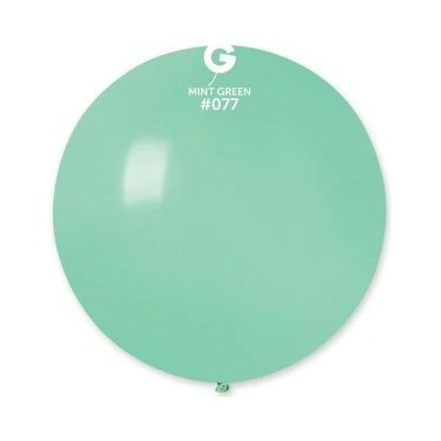 Gemar #077 Balónek 80 cm 31" zelený mátový