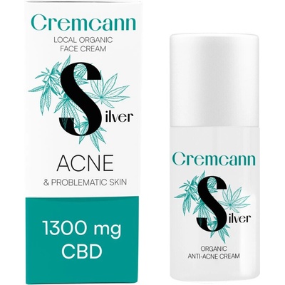 Annabis Cremcann Silver Akné 1300mg CBD BIO 30 ml