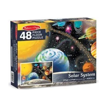 Melissa & Doug Детски пъзел Melissa&Doug, Слънчева система, 48 части, 60 х 90 см, 10413
