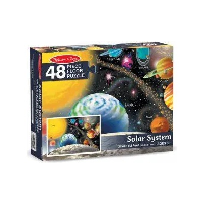 Melissa & Doug Детски пъзел Melissa&Doug, Слънчева система, 48 части, 60 х 90 см, 10413