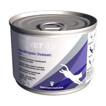 TROVET vrd Хипоалергенна (еленово месо) 200г за котки