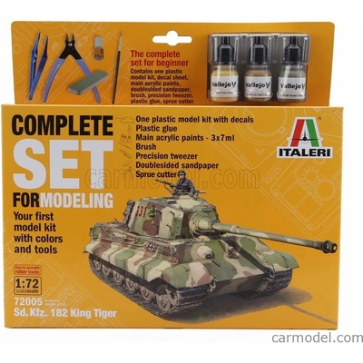Italeri Talianeri Tank Sd. Kfz. 182 King Tiger Military 1945 / 1:72