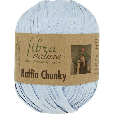 Fibra Natura Raffia Chunky 10 světle modrá