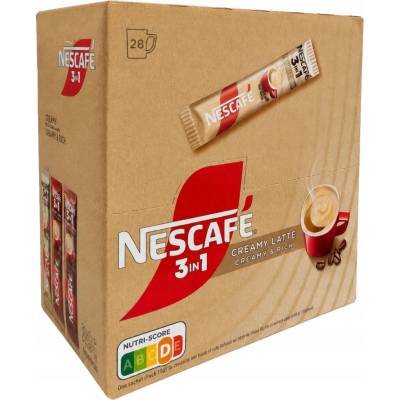 Nescafé KÁVA CREAMY LATTE 3V1 ROZPUSTNÁ 28 x 15 g