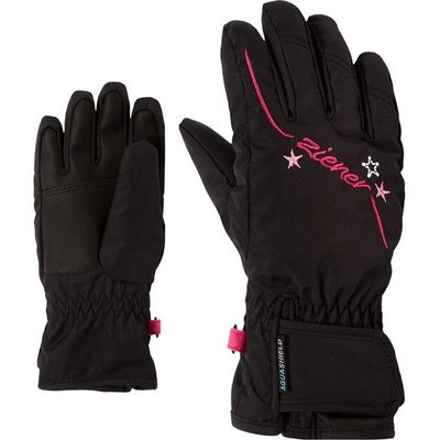 Ziener Lula AS Girls Junior rukavice Black