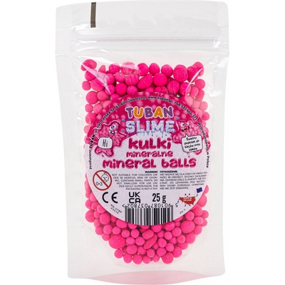 Tuban Minerálne gulôčky ružové 25 g