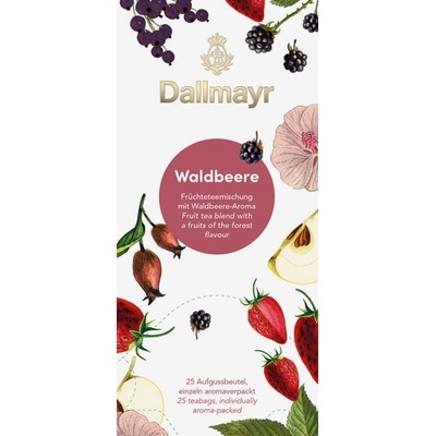Dallmayr čaj ovocný lesní směs 25 x 2,50 g