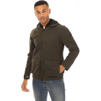 Image 1 of Lyle and Scott Яке Lyle and Scott Men's Wax Bomber Jacket - Olive Drab