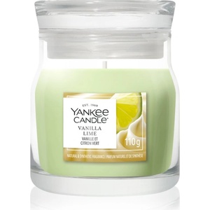 Yankee Candle Vanilla Lime ароматна свещ Signature 110 гр